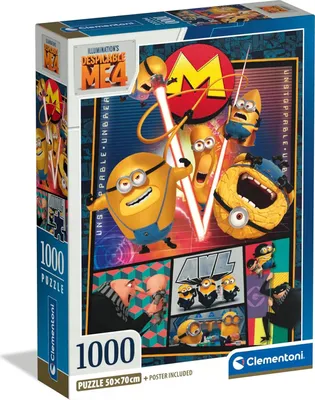 Immagine prodotto di Puzzle CLE 1000 compatto Cattivissimo Me4 39798