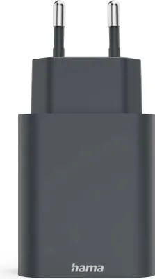 Immagine prodotto di Hama 86443 Caricabatterie, USB-C, PD, 45W Caricabatterie/Cavi di ricarica/Adattatori di alimentazione speciale antracite