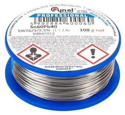 Produktbild von Rolle Lötdraht Cynel 1,2 mm 100 g