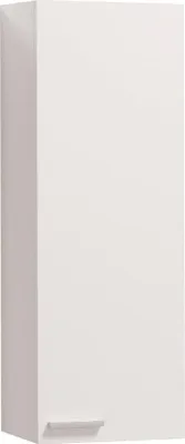 Immagine prodotto di Dmora Mobile Pensile Alcott 25x85h cm Bianco Bianco Lucido, Modulabile Apertura Battente
