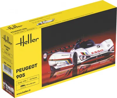 Obrázok produktu pre Heller 80110 – Peugeot 905 v mierke 1:43 –