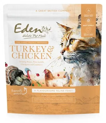Productafbeelding van EDEN Kattenvoer voor kittens en volwassen katten - Droogvoer - 1,5 kg