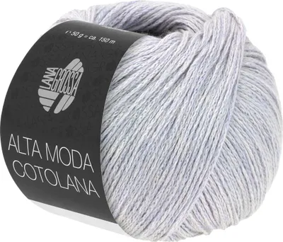 A ball of yarn with a label wrapped around it.