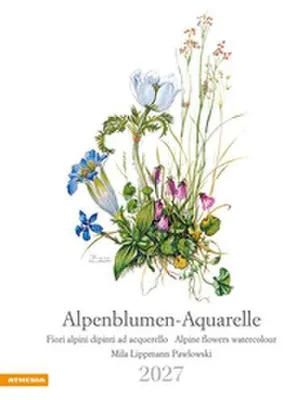 Produktbild von Alpenblumen-Aquarelle Kalender 2027