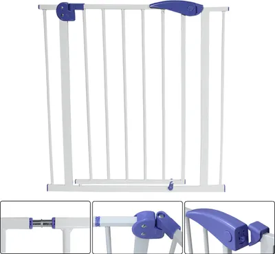 Produktbild von Treppenschutzgitter Türgitter Türschutzgitter Absperrgitter Gitter T3