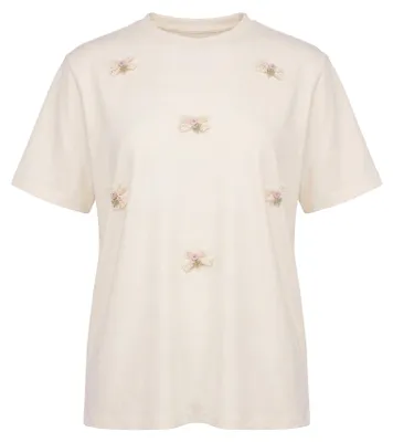 Produktbild von SWIRLIE damen t-shirt - beige, S