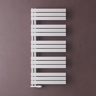 Produktbild von doporro Badheizkörper Badheizung Handtuchheizkörper 131x60cm Handtuchtrockner Handtuchwärmer Seitenanschluss Weiß 768 Watt Ohne Heizstab FN