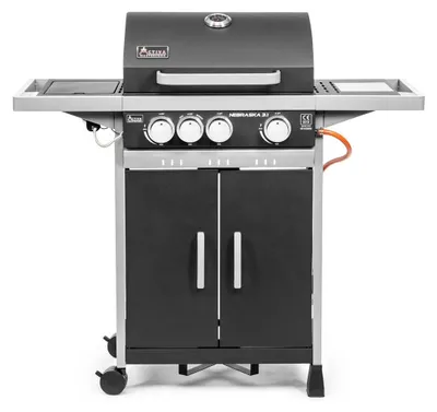 Zdjęcie produktu dla ACTIVA GRILL GAZOWY NEBRASKA 3+1 (8,4 +2,8 kW) - 19741G