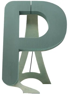 Produktbild von OASIS Steckschaum BIOLINE Buchstabe P 37cm Steckmasse Steckschwamm