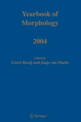 Produktbild von Yearbook of Morphology 2004