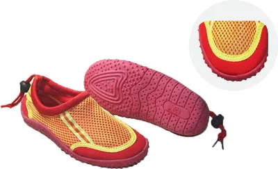 Produktbild von Kinder Unisex Aquaschuhe Strand Urlaub Wasser Schuhe Orange 30