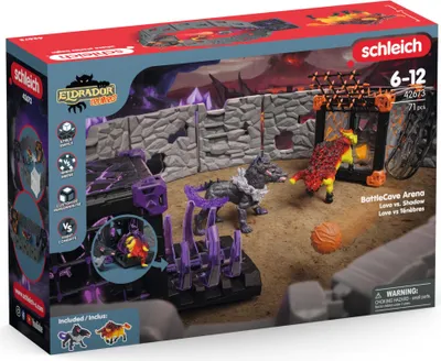 Produktbild von Schleich schleich® ELDRADOR CREATURES 42673 BattleCave Arena: Lava vs. Schatten