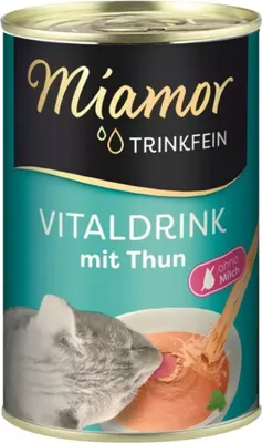 Produktbild von Miamor Trinkfein Vitaldrink mit Thun 135ml