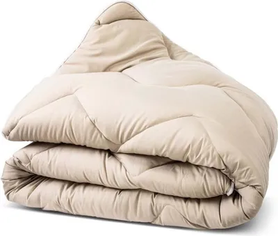 Obrázek produktu pro Mikrovláknová prošívaná přikrývka v barvě taupe pro 4 roční období, prodyšná a snadno udržovatelná  140 x 200 cm