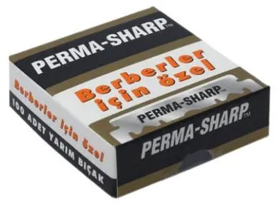 Immagine prodotto di Lame di rasoio monouso Perma Sharp, confezione da 100 pezzi