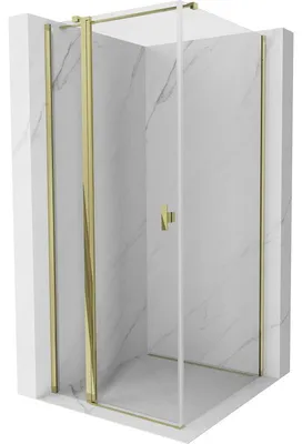 Obrázek produktu pro Mexen Mist T sprchový kout otevíratelný 120 x 120 cm, transparentní, zlatý - 8A4T-120-120-50-00