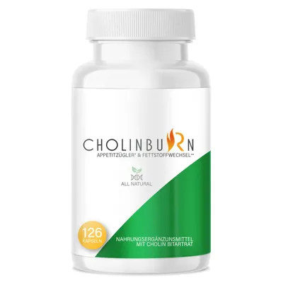 Produktbild von Saint Nutrition® CholinbuRn - Stoffwechsel anregen – unterstützt Gеwichtsverlust – mit Glucomannan & Cholinbitartrat