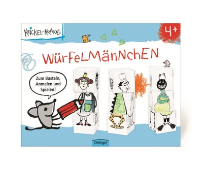 Produktbild von Krickelkrakels: Krickel Krakel Würfelmännchen