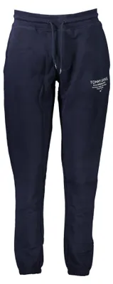 Produktbild von Herren Sporthose Blau: Elastisch, Nachhaltig & Stylisch mit Logo