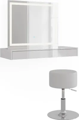 Produktbild von Schminktisch Vicco Sherry Weiß 100 cm 3 Teile, Model 59568