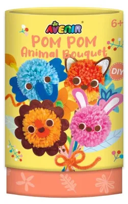 Zdjęcie produktu dla Avenir Bukiet Pom Pom Zwierzęta
