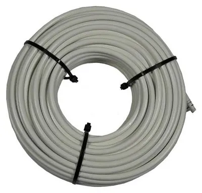 Mikroschlauch für Tropfbewässerung, 4 mm, weiß, 25 m