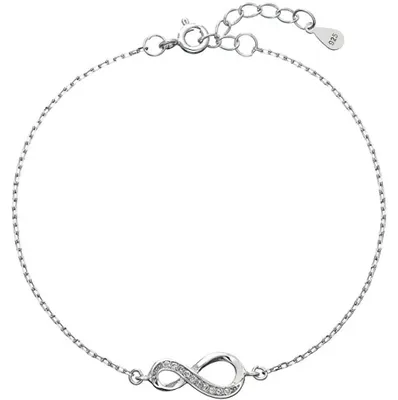 Image de Bracelet en argent avec zirconium Infinity 13009.1