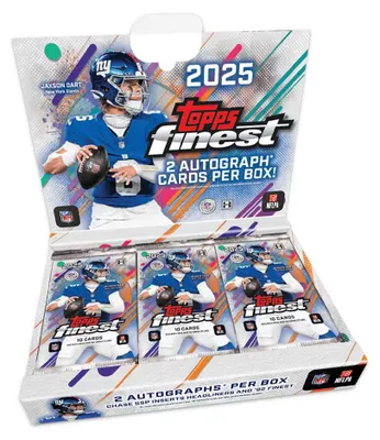 Image de Boîte de collection de cartes de football américain Topps Finest NFL 2025