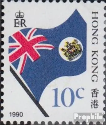 Produktbild von Briefmarken Hongkong 1990 Mi 522III postfrisch Nationale Symbole