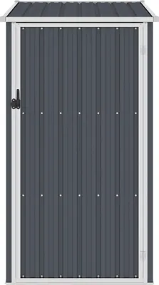 Zdjęcie produktu dla vidaXL Szopa narzędziowa antracyt 87x98x159 cm Stal ocynkowana