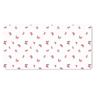 Produktbild von MuchoWow® Schreibtischunterlage Schmetterlinge - Muster - Tiere 80x40 cm - XXL Mauspad - Gaming Mauspad