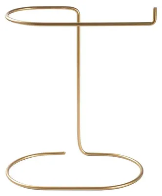 Image de Porte-bijoux Organisateur en métal doré largeur 21 cm hauteur 25 cm