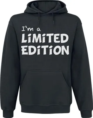 Produktbild von Sprüche Kapuzenpullover Herren Limited Edition schwarz S