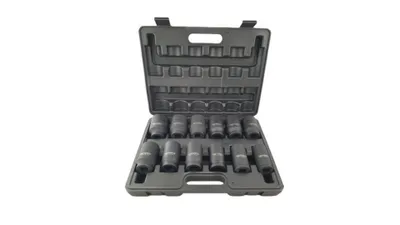 Produktbild von Kraft-Steckschlüsselsatz, 3/4", 6-kant, 12-teilig