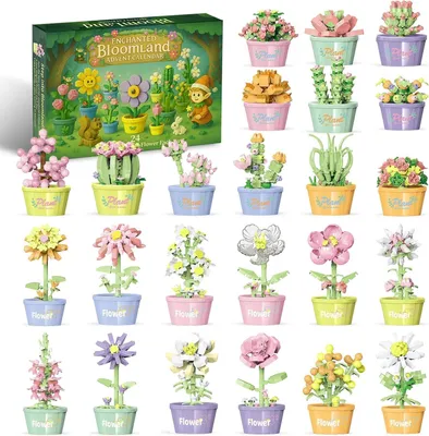 Produktbild von Adventskalender 2026: Blumenstrauß, Baukasten