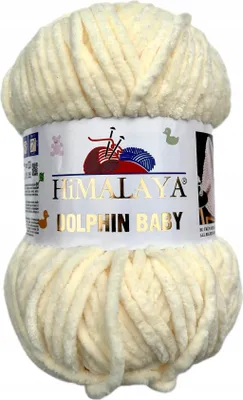 Zdjęcie produktu dla Włóczka Himalaya Dolphin Baby 375 / wanilia