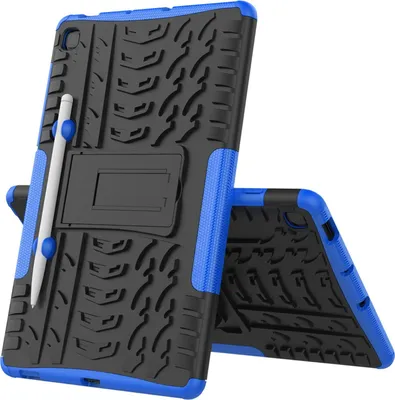 Image de Housse de protection pour Samsung Galaxy Tab S6 Lite SM-P610 SM-P615 10.4 pouces Slim Case Etui Outdoor Stand Bleu