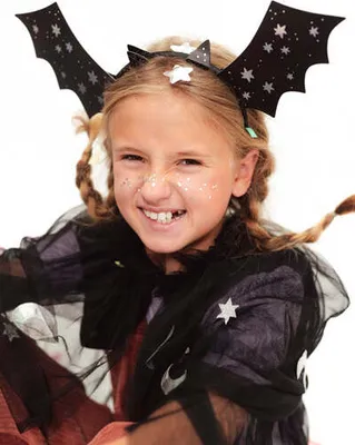 Produktbild von 4x Fledermaus Haareif Halloween
