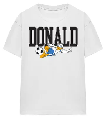 Produktbild von Disney - "Football Kick" T-Shirt für Damen TV34679 (S) (Weiß)