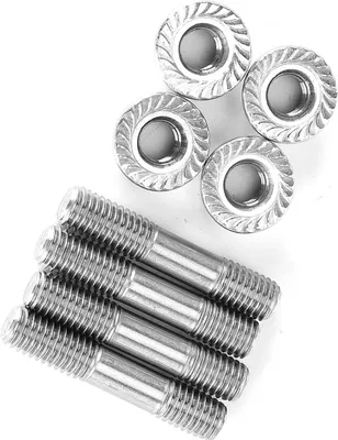 Obrázek produktu pro 4 ks matice výfukového systému automobilu M8x1,25 42 mm/1,65 palce T25 T28