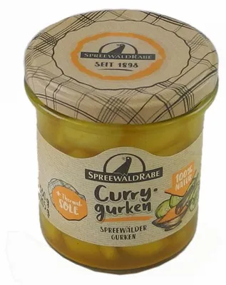Produktbild von Premium Currygurken von Spreewald-Rabe (330 g)