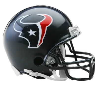 Produktbild von NFL Houston Texans Mini Helm VSR4 Riddell Footballhelm