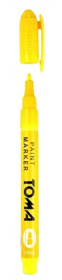 Produktbild von Toma Marker TO-441 Permanent Öl Gelb Fine