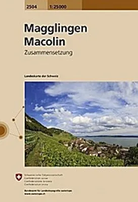 Produktbild von Swisstopo 1 : 25 000 Magglingen/Macolin