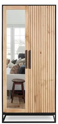 Produktbild von NAMIBIA Schrank mit 1 Spiegel- / 1 Holztür