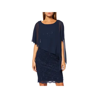 Produktbild von Swing Damen Cocktailkleid für Hochzeiten und festliche Anlässe in Marineblau
