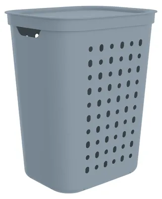 Produktbild von Rotho Wäschesammler JONA aus Kunststoff 55 Liter blau 43,2 x 35,5 x 53,3 cm