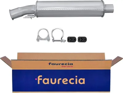 Produktbild von HELLA 8LC 366 025-151 Mittelschalldämpfer Schalldämpfer passend für PEUGEOT 605 (6B) für CITROËN XM (Y4)