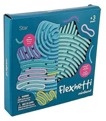Obrázek produktu pro Miniland Flexihetti Senzorické puzzle – Hvězda