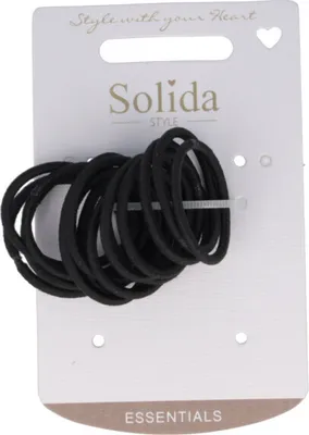 Produktbild von Haargummis schwarz 3cm 15 Stück